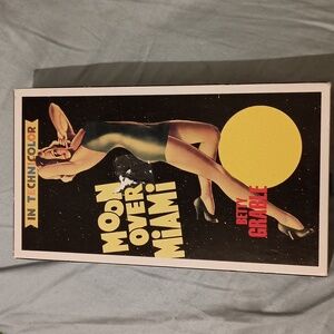 Vintage Moon over Miami Betty Grable VHS movie